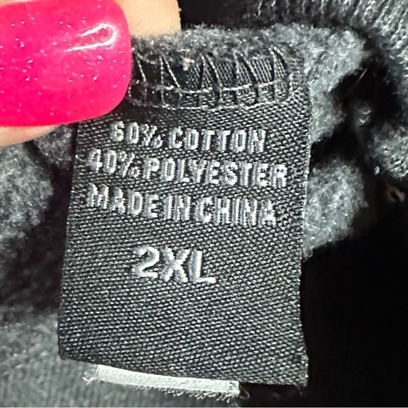 Universal Studios Sweatshirt Jacket Gray and Pink w/Zip Front Women’s 2XL - Picture 5 of 6